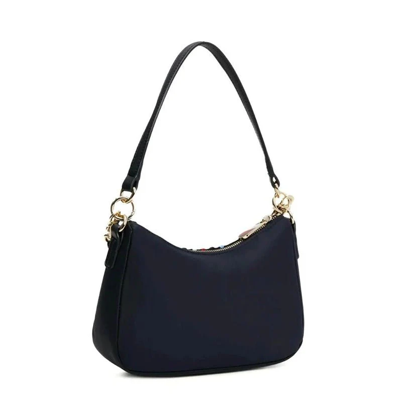 TOMMY HILFIGER Poppy Shoulder Bag Corp -NAVY- TB54 - Image 4