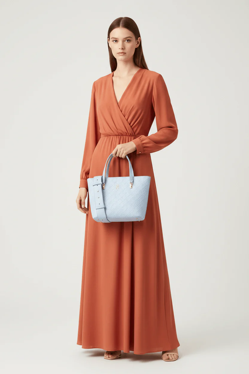 TOMMY HILFIGER TH Refined-Shoulder bag-Blue- TB27 - Image 2
