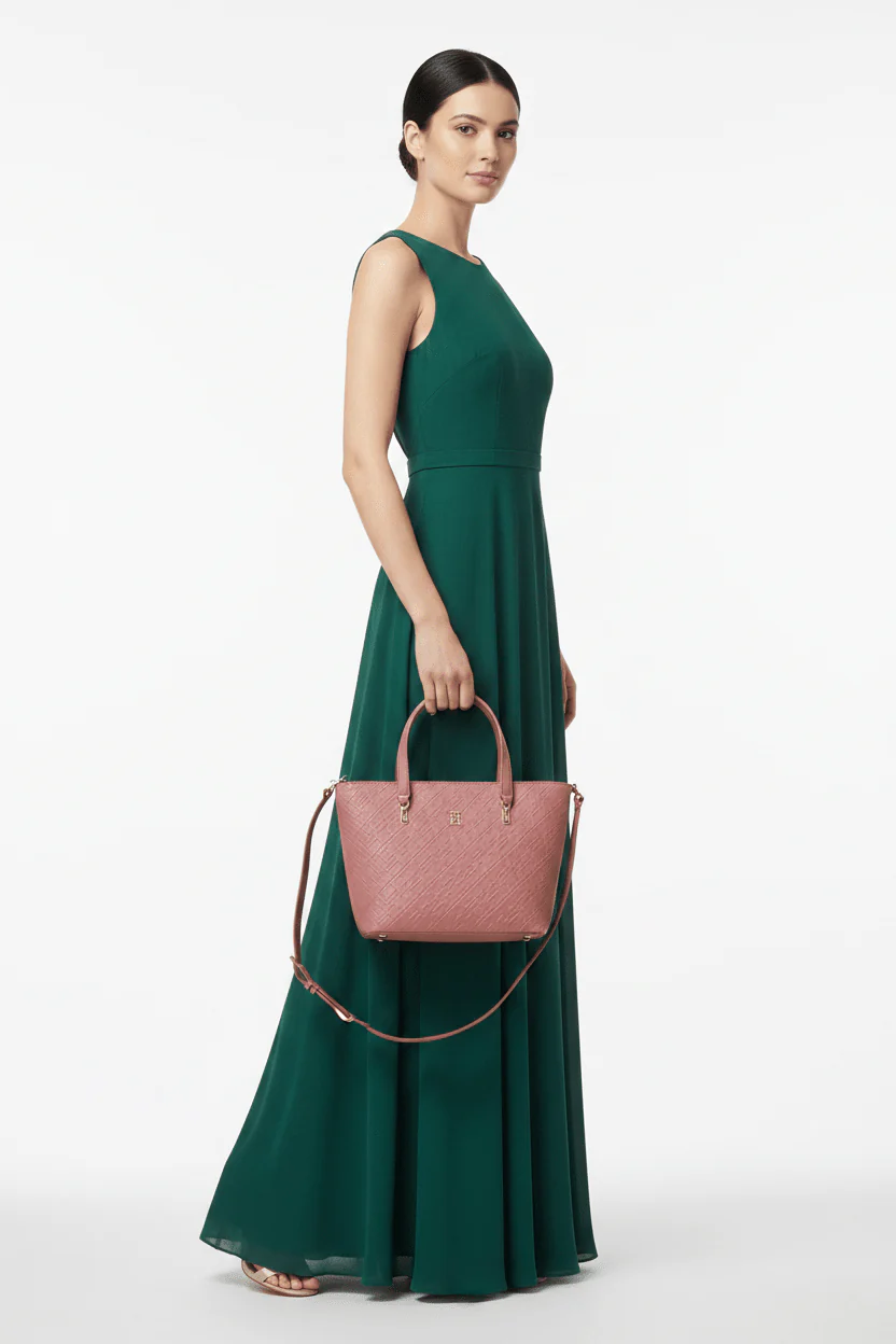 TOMMY HILFIGER TH Refined-Shoulder bag-TEABERRY- TB40 - Image 2