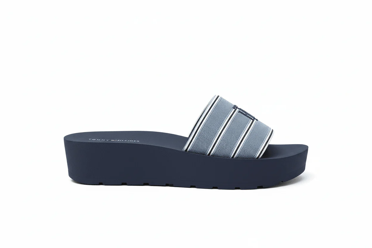 TOMMY HILFIGER Women’s Slide Sandals – Stylish and Comfortable Platform SLW90