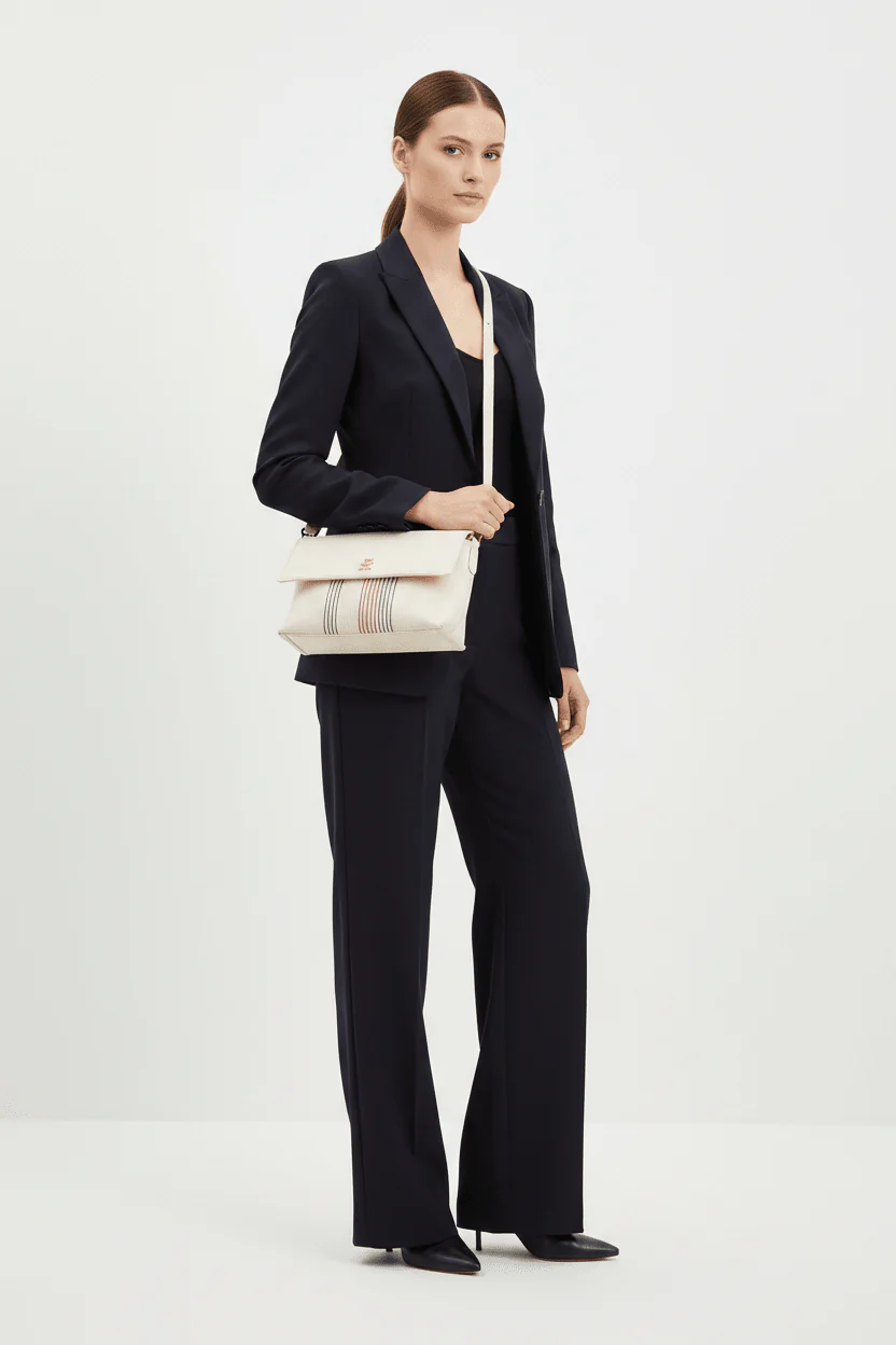TOMMY HILFIGER TH Distinct Convertible Women's Shoulder Bag TB98 - Image 2