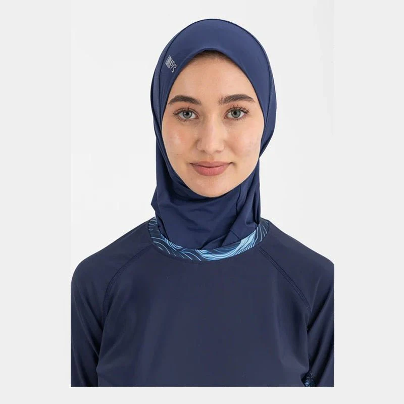 Ultra-Fit Swim Hijab - Navy - Image 2