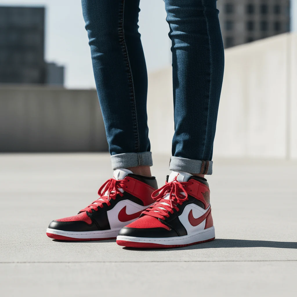 NIKE WMNS AIR JORDAN 1 MID - Image 2