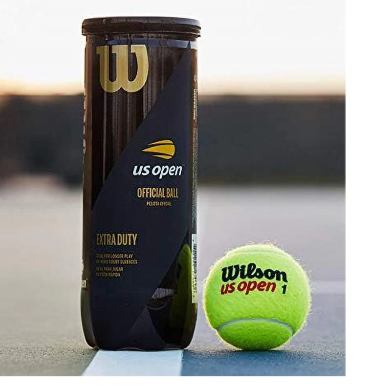 US Open Extra Duty Tennis Ball 3 Ball Can - Image 2