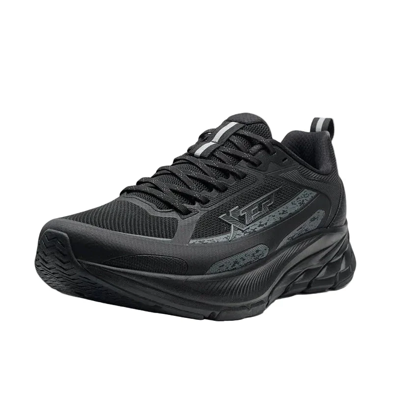 XTEP Men's Running Shoes Black/Charcoal Grey110058-4 XEM22 - Image 4