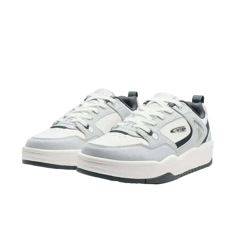 XTEP Men's Skateboarding Shoes Canvas White310017-3 XEM5 - Image 3