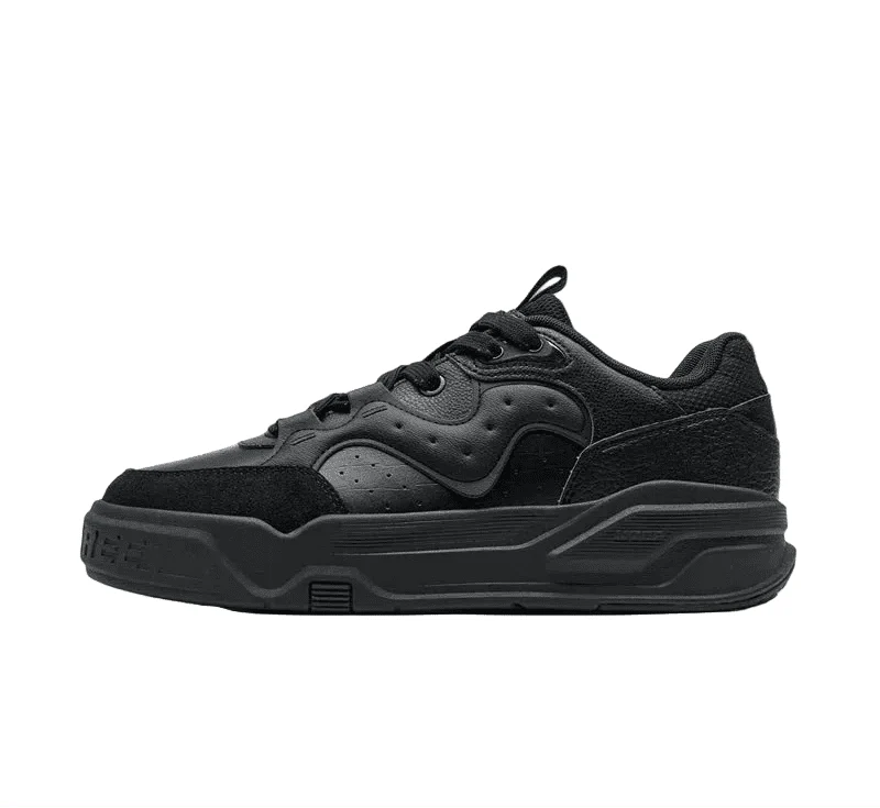 XTEP Men's Skateboarding Shoes Black310037-5 XEM6