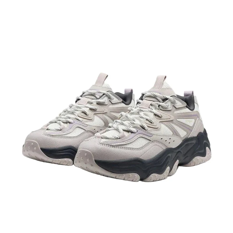XTEP Women's Casual Shoes Shady Grey/Canvas White 320016-1 XEW13 - Image 4
