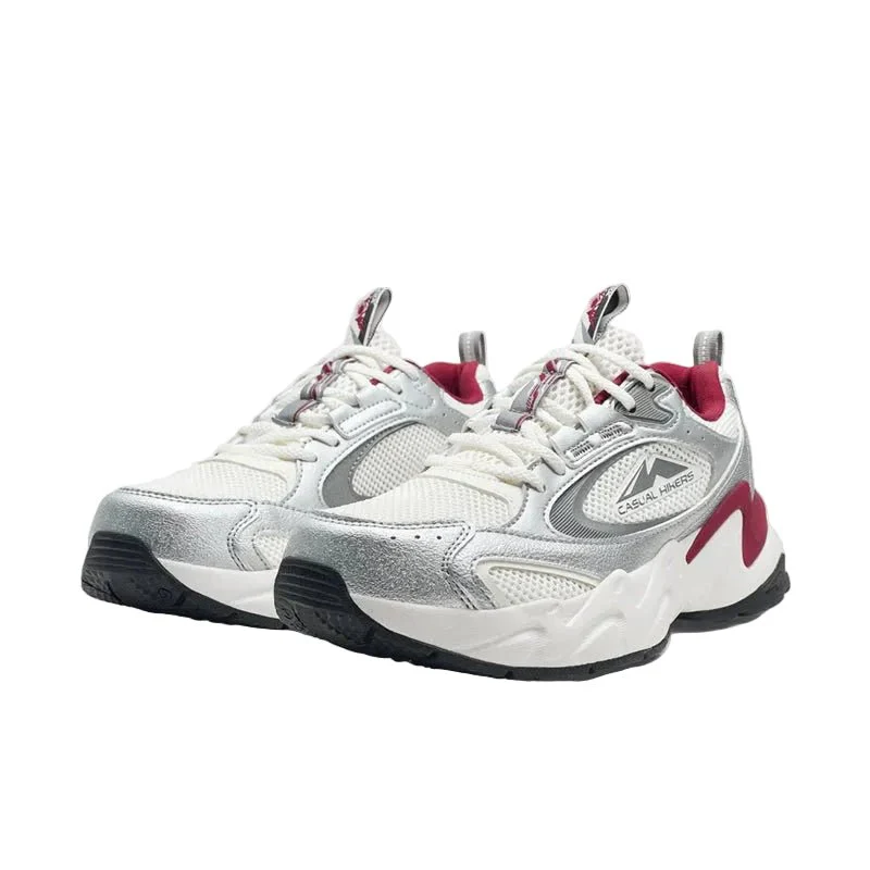 XTEP Women's Outdoor Shoes Silver 170016-8 XEW4 - Image 4