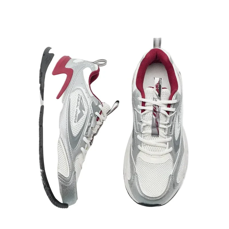 XTEP Women's Outdoor Shoes Silver 170016-8 XEW4 - Image 5