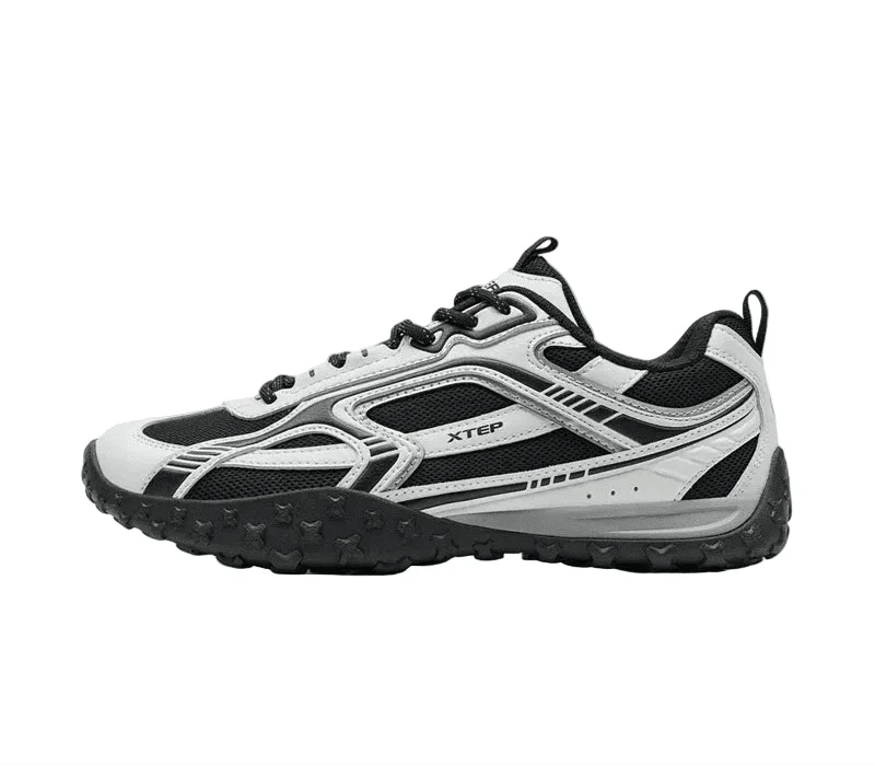 XTEP Women's Casual Shoes Black/Moon Grey 320055-1 XEW7