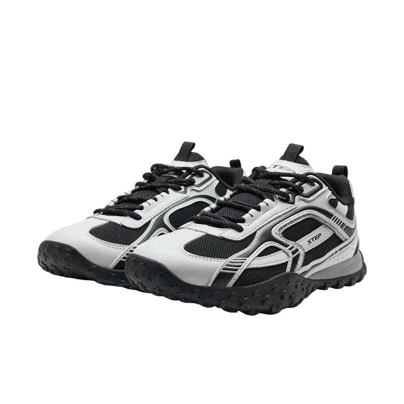 XTEP Women's Casual Shoes Black/Moon Grey 320055-1 XEW7 - Image 4