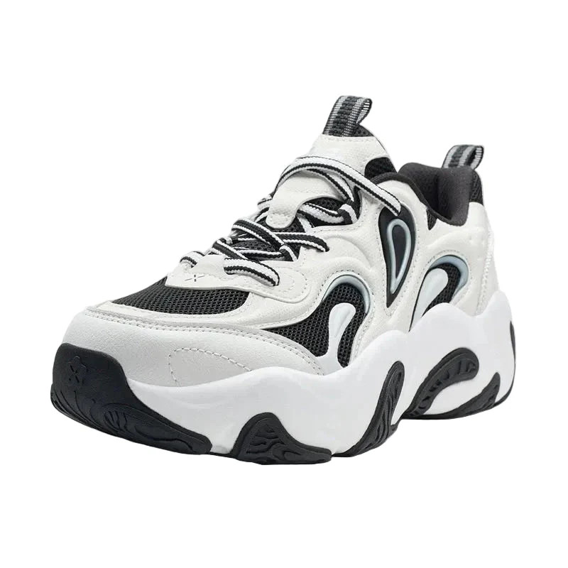 XTEP Petal 3.0 Women's Casual Shoes Canvas White/Black 320008-18 XEW12 - Image 3