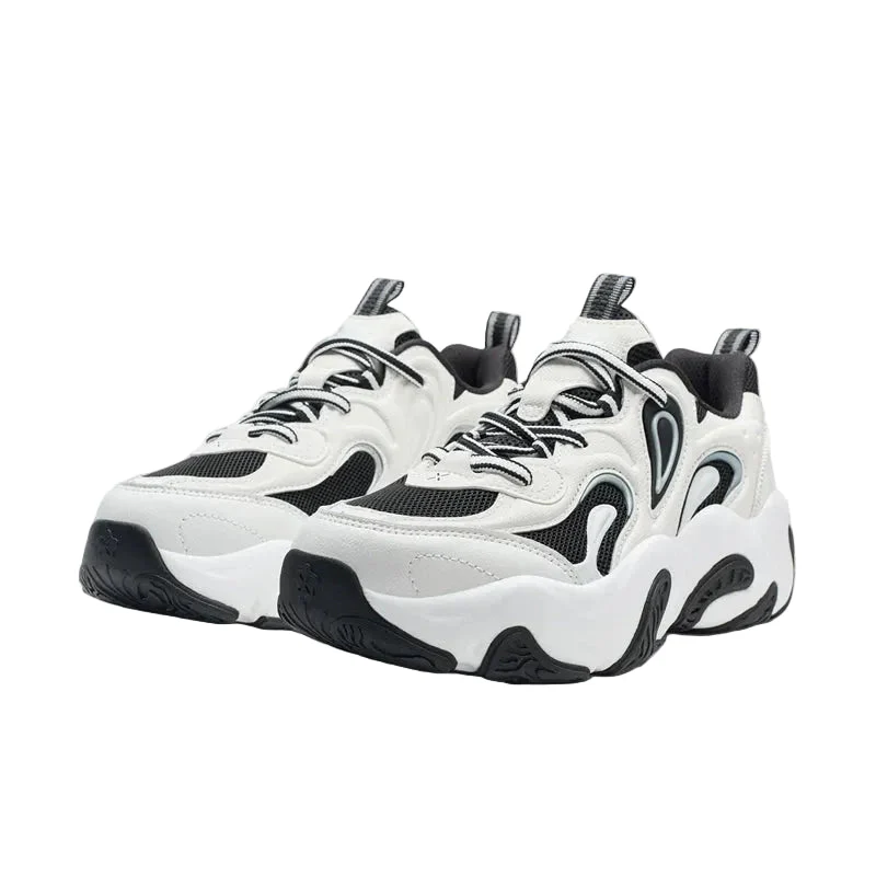 XTEP Petal 3.0 Women's Casual Shoes Canvas White/Black 320008-18 XEW12 - Image 4